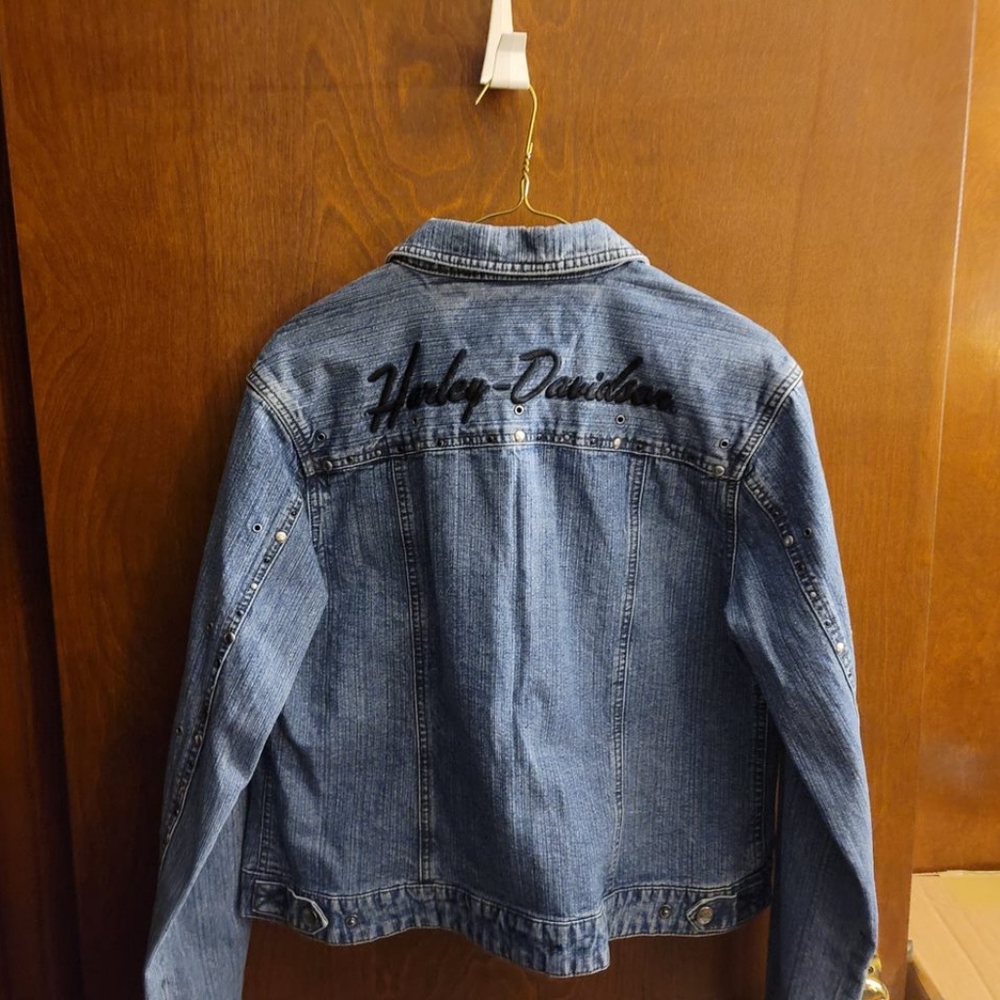 Harley Davidson Denim Jacket - Picture 5 of 7